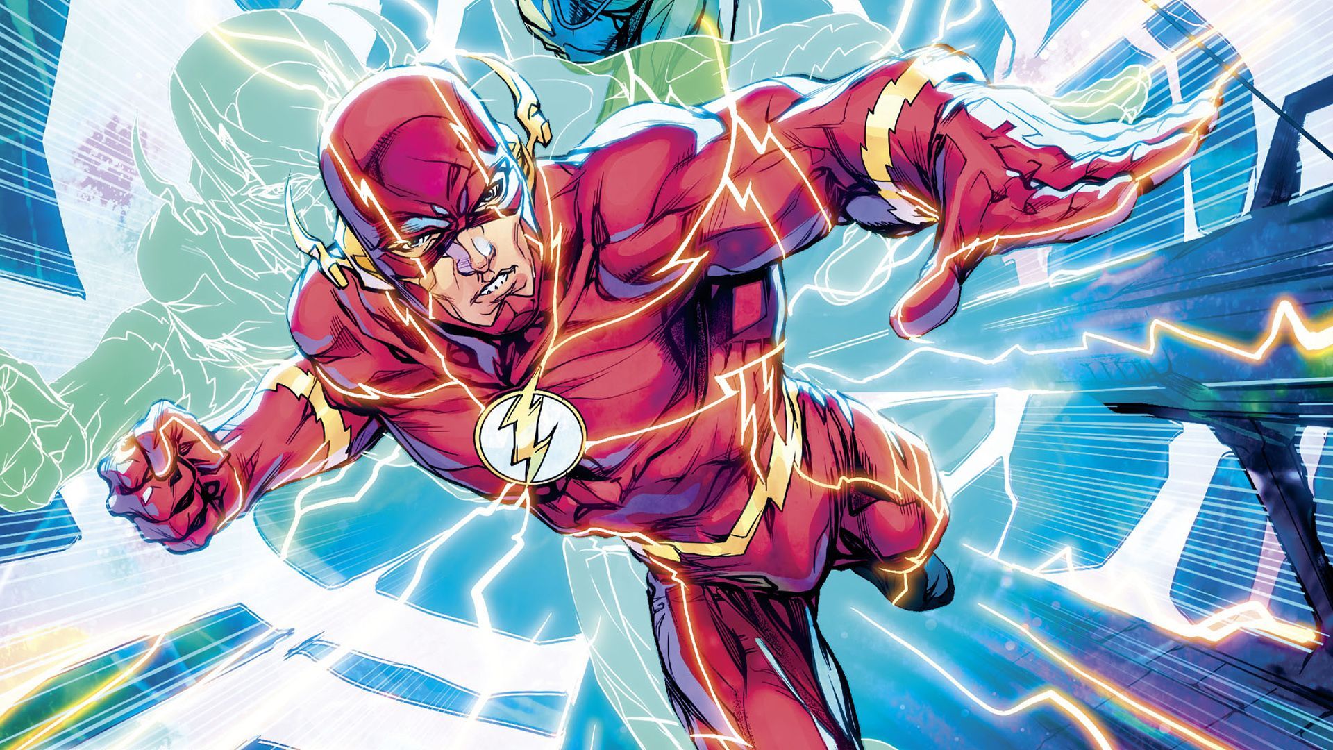 The Flash running picture
